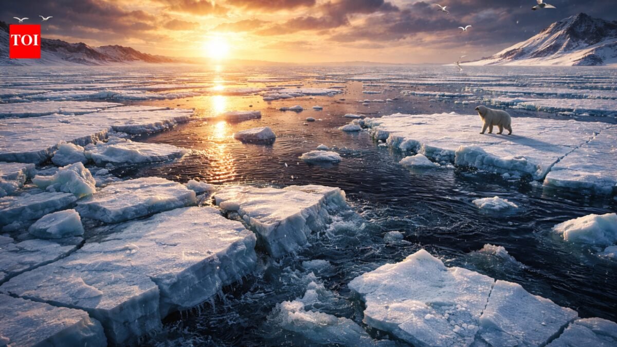 Arctic sea ice: Arctic sea ice is facing one of its lowest winter peaks on record, report says