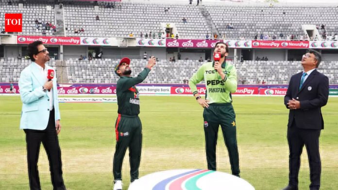 BAN vs PAK Live: Pakistan wins toss, choose to field against Bangladesh

