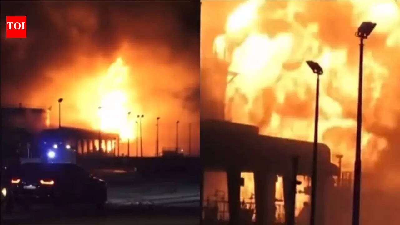 Bahrain News: Drone attack causes airport fuel tank fire during war between Iran and US-Israel