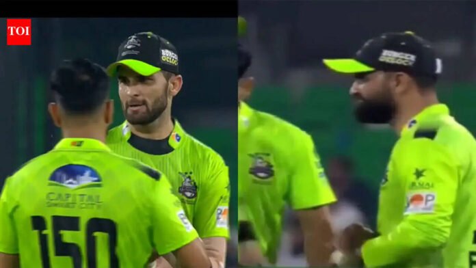 Ball tampering in PSL! Fakhar caught on camera, Afridi reacts

