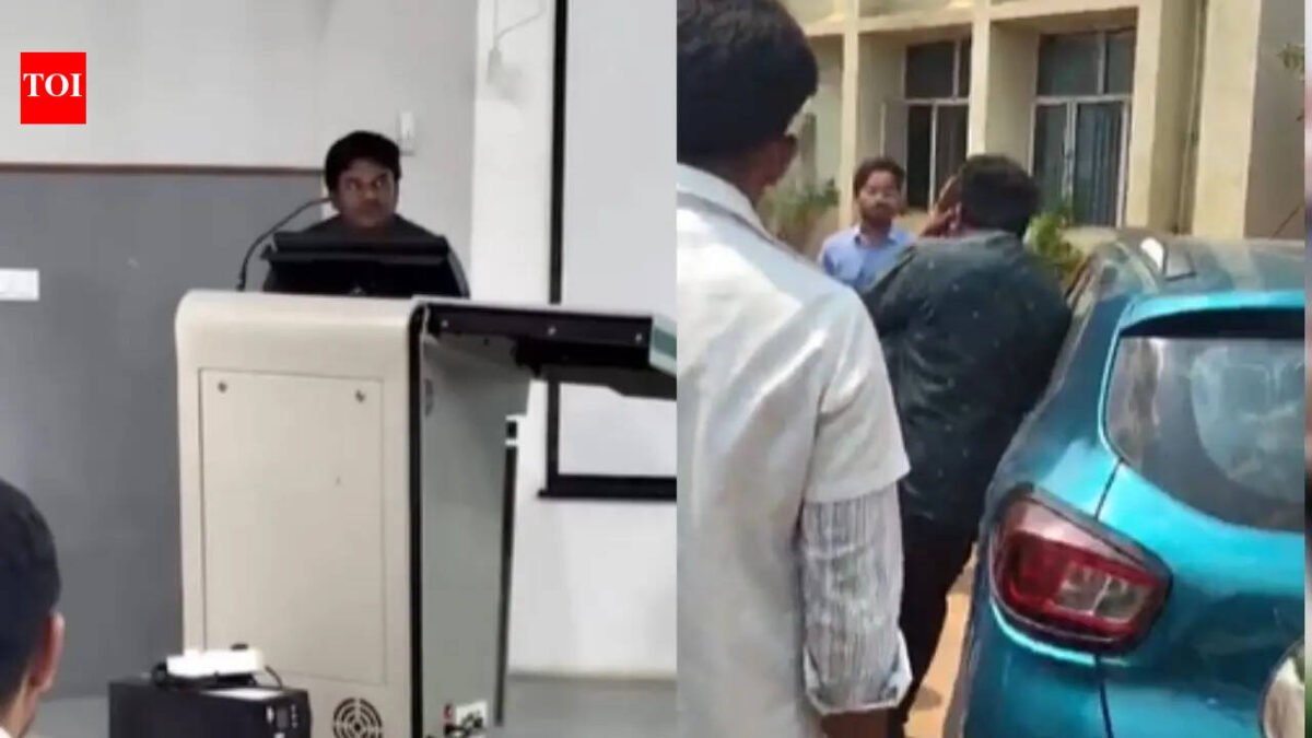 Bengaluru professor who proposed to students was earlier banned from campus and harassed others