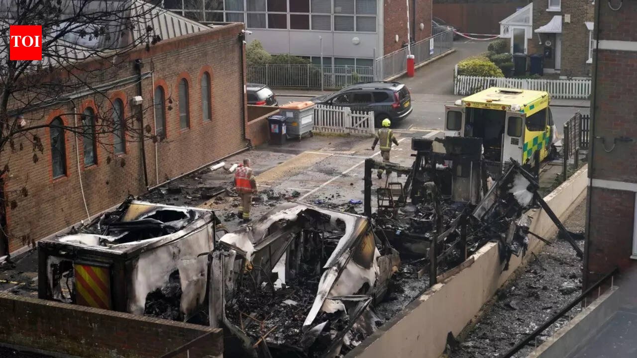 British police investigate whether anti-Semitic arson attack on Jewish ambulance in London was linked to Iran
