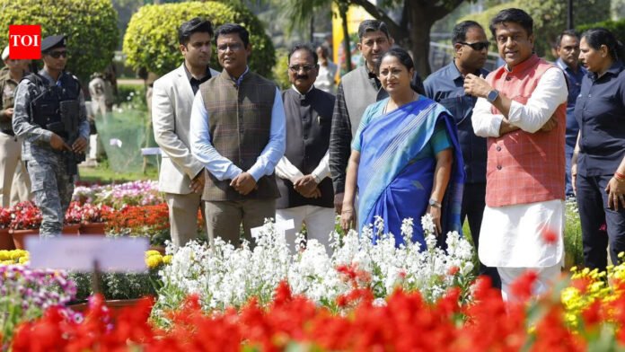 CM Rekha Gupta inaugurates NDMC's two-day flower festival
