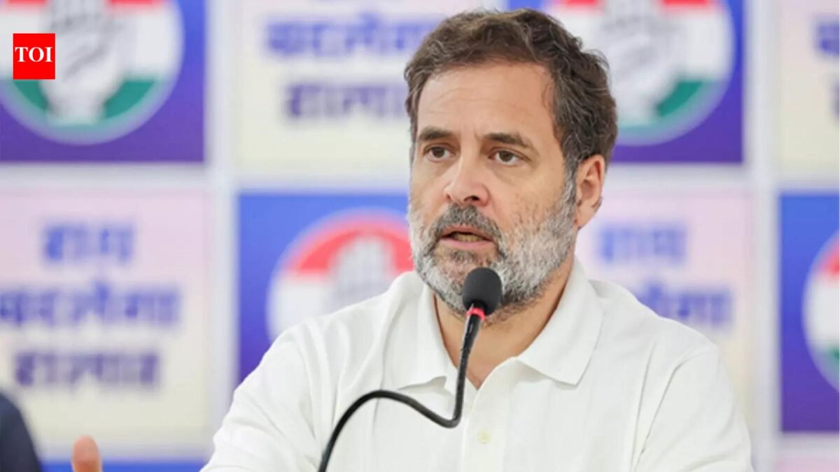 'Can see a big problem coming': Rahul Gandhi issues big warning on LPG crisis triggered by Middle East conflict