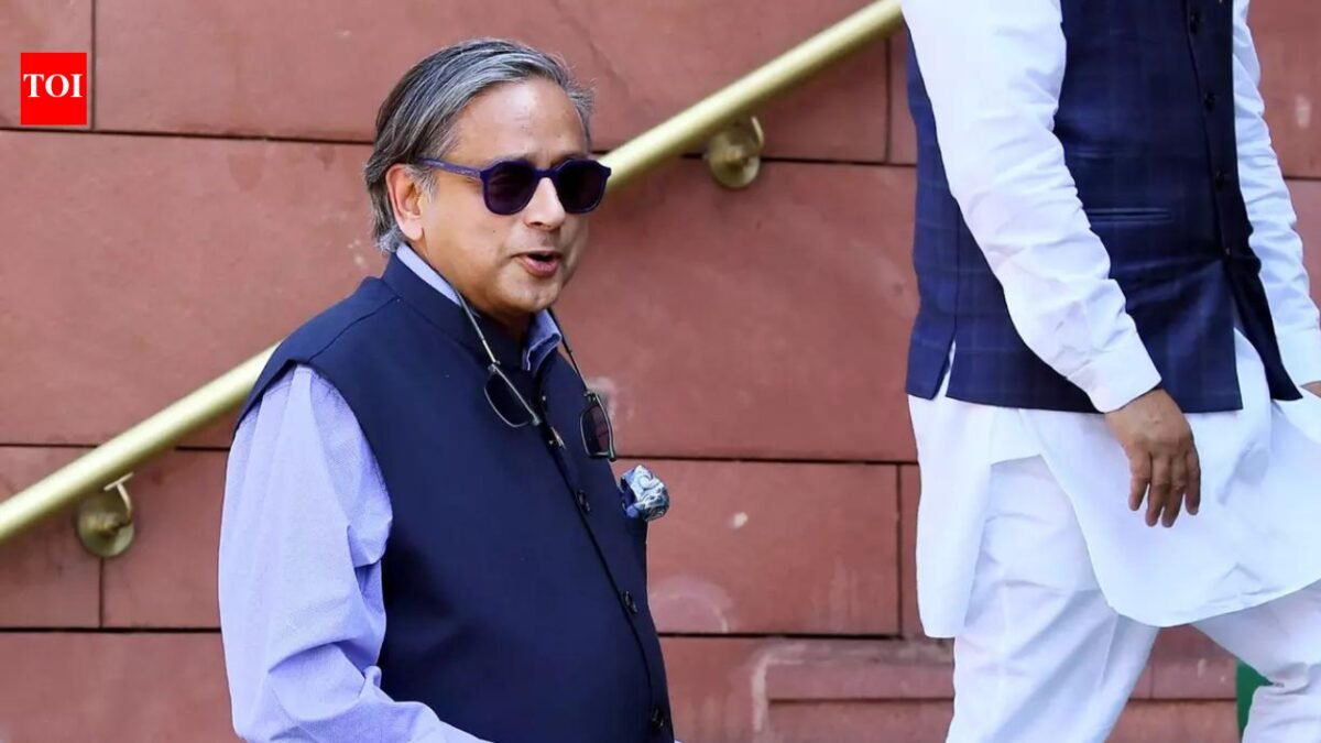 'Cautious stance': Tharoor breaks with Congress; backs govt to resolve Middle East crisis