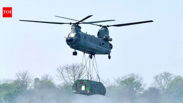 Chinook deploys Army heavy assault bridge along Western District

