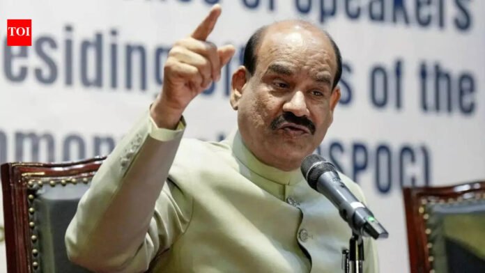 Congress sees notice against Om Birla as 'strong message'

