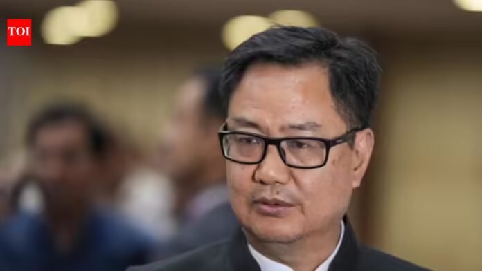 Congress will 'regret' move against Om Birla: Rijiju on eve of Parliament session

