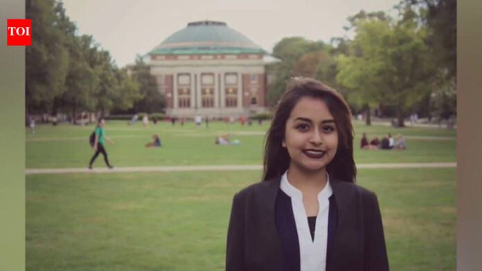 Controversial 'detention' of US citizen Sunny Naqvi: Homeland Security releases video footage of Illinois woman leaving

