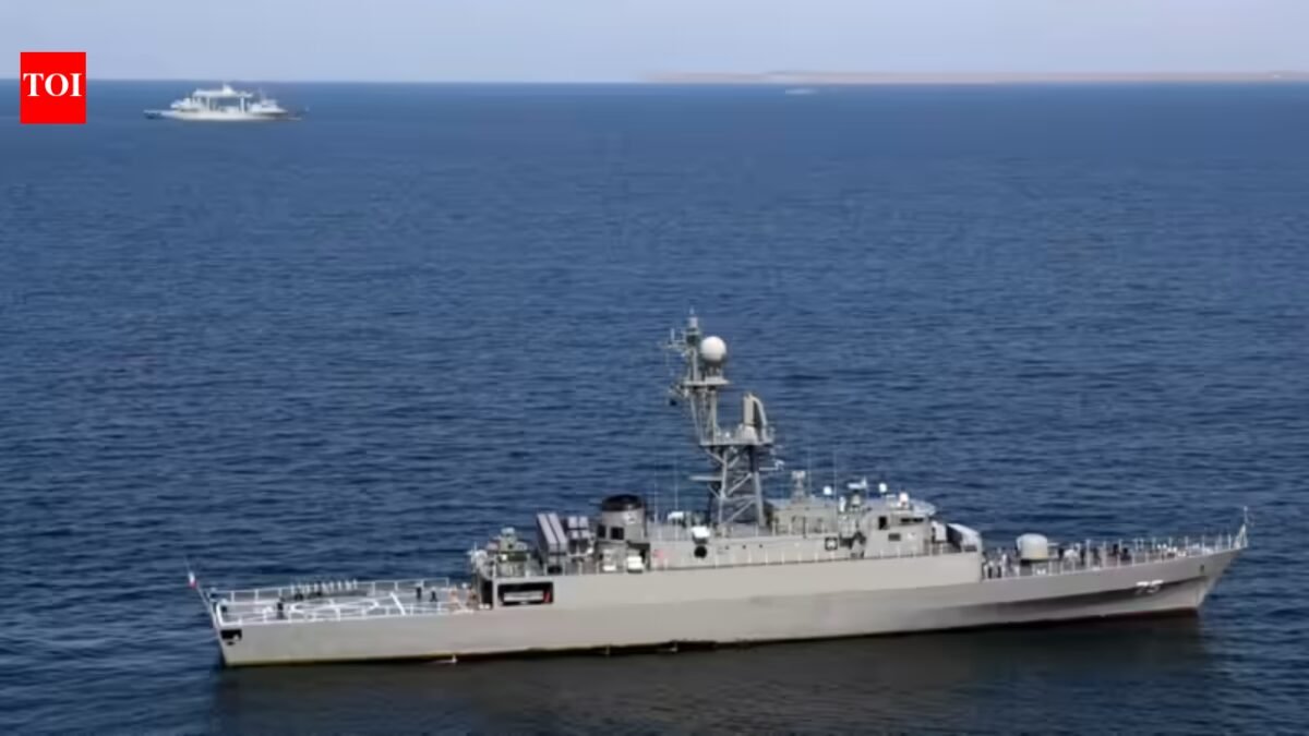 Days before 'IRIS Dena' was sunk by US, India provides safe harbor to another Iranian ship