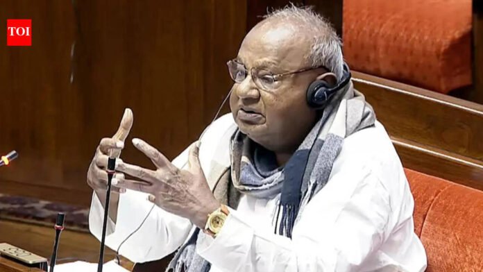Deve Gowda hits back at Haji's marriage taunt: 'It has to be divorced because it's an abusive relationship'

