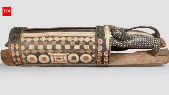 Djidji Ayokwe: France returns Africa's talking drum: This sacred instrument once 