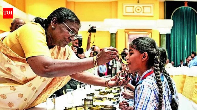 Ensuring good nutrition for children is an investment in Viksit Bharat: President Murmu