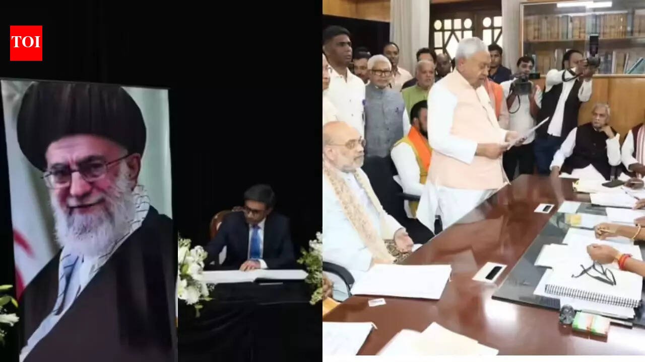 Evening News Briefing: India mourns Khamenei's death; Nitish Kumar files for House nomination and more