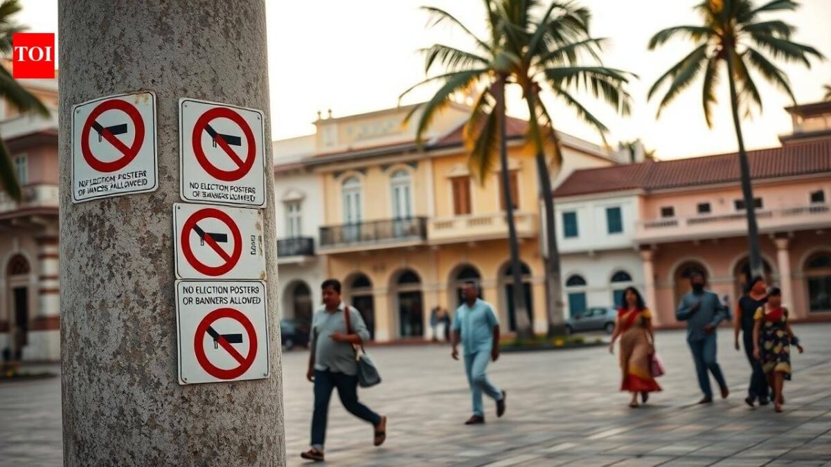 'For free and fair polls': Puducherry govt bans 'defacement' of properties during assembly elections