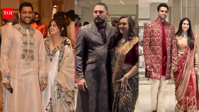 From Dhoni to Yuvraj: Cricket superstars present at Arjun's wedding - complete list

