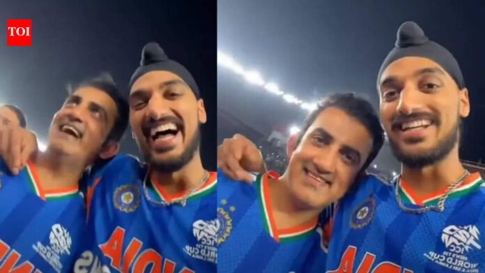 'He doesn't need to say sorry': Gambhir backs Ashdeep after Mitchell incident in T20 WC final

