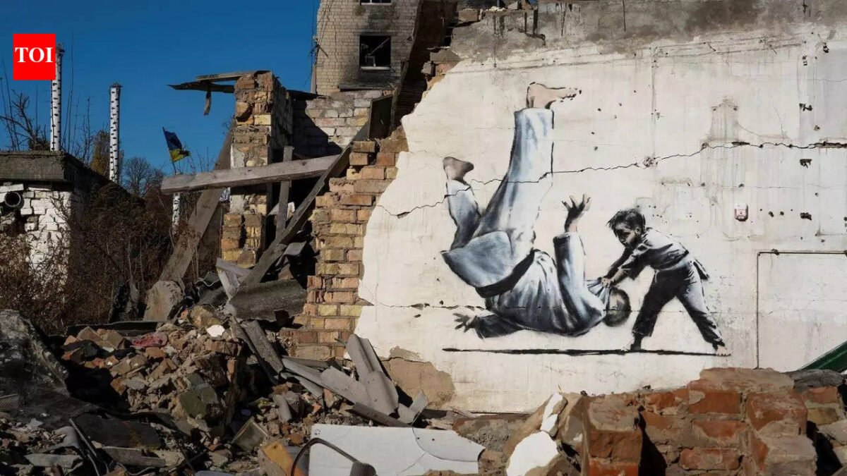 How a trip to Ukraine revealed Banksy's 'true identity' World News