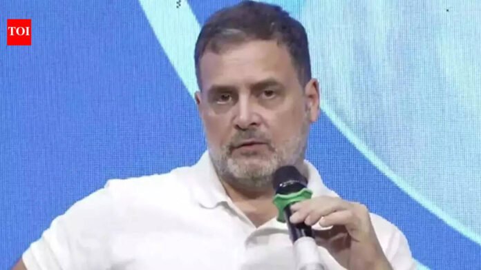 I grew up in a family where women were the bosses: Rahul Gandhi

