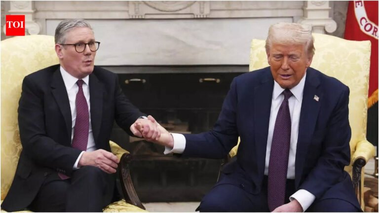 ‘I’m not happy with Britain’: Donald Trump criticizes Keir Starmer over military access