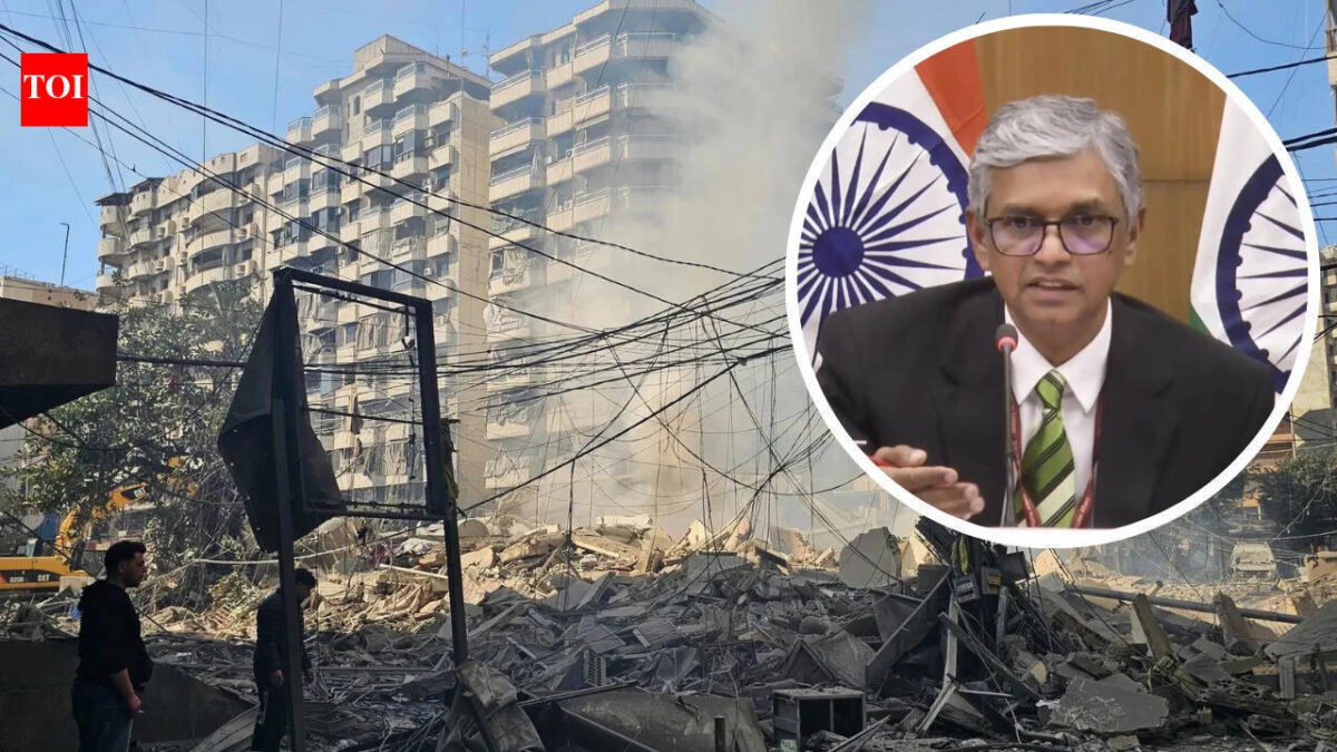 India urges early end to Iran-Israel conflict through "dialogue and dialogue". Diplomacy'; Indians and Indians face risks in flag trade