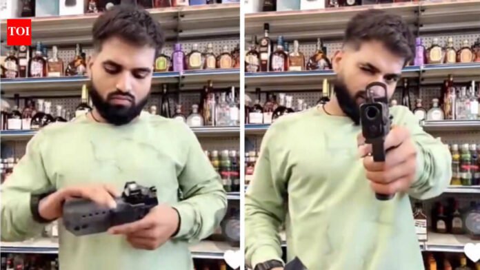 Indian student on F-1 visa flashes gun in viral video, sparks row: 'He must be deported'

