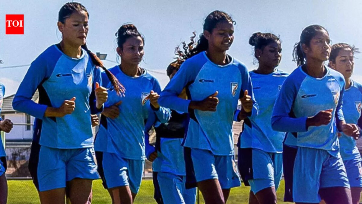 India's women's football team finds themselves in embarrassment after wearing ill-fitting jerseys ahead of Asia Cup