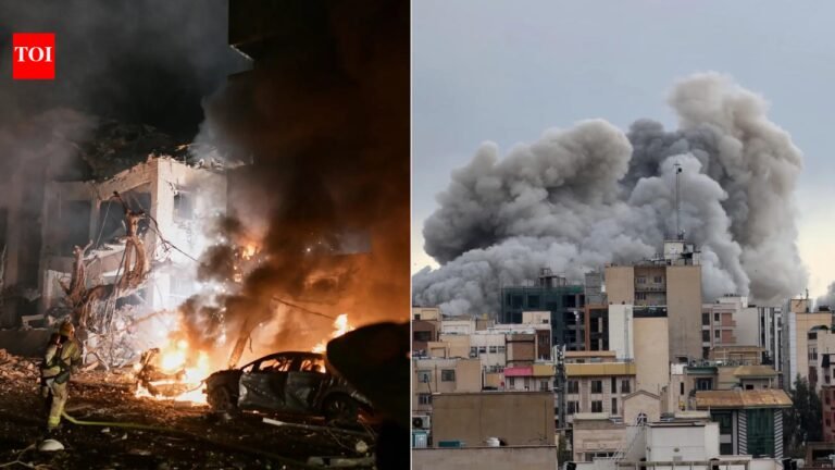 Iran launches ‘massive missile’ attack on US air base in Bahrain; Israel bombs Beirut
