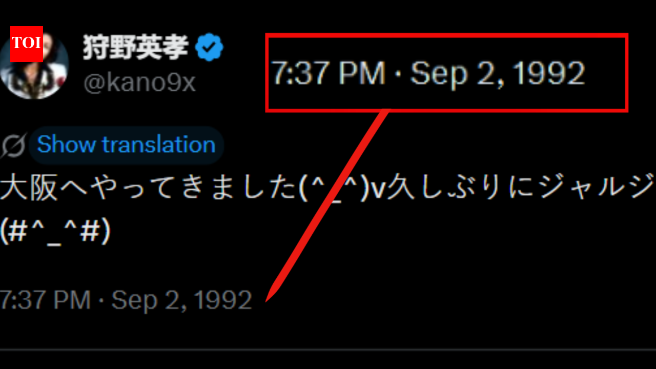Is this the world's oldest tweet? Viral X Japanese post shows impossible 1992 timestamp |