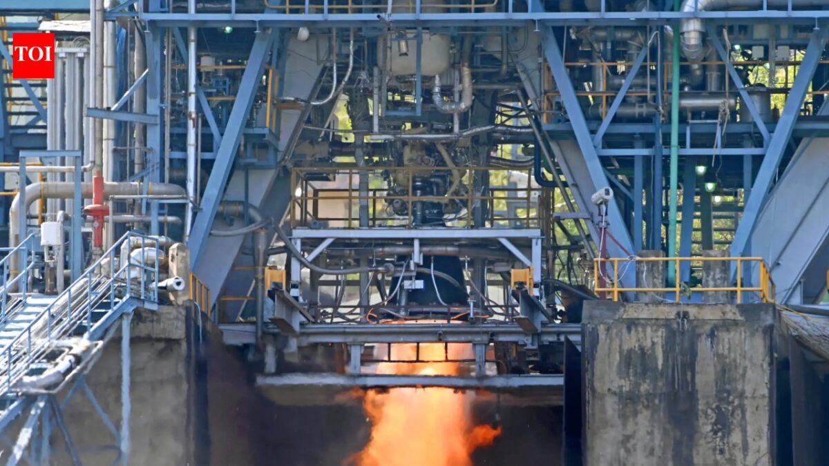 Isro tests CE20 cryogenic engine with 22 tons of thrust