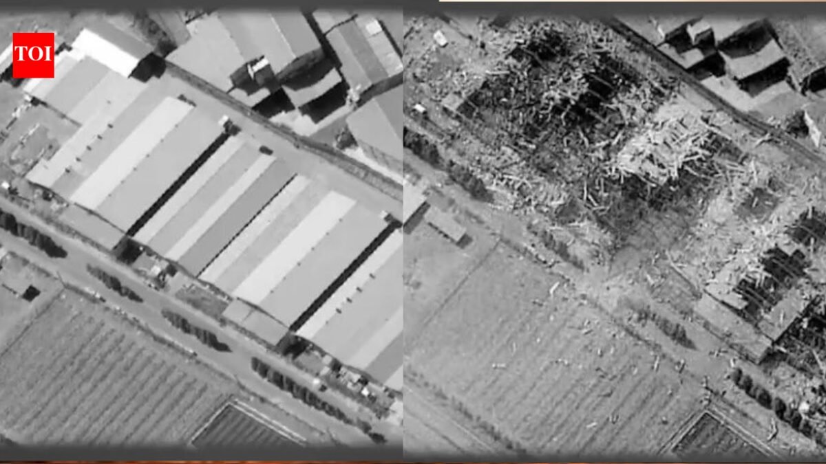 Karaj Missile Factory Attack: US strikes Iran's Karaj surface-to-surface missile factory; satellite images show before and after impact
