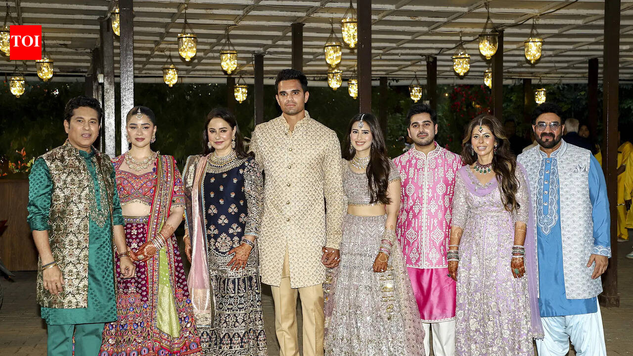 LIVE UPDATES: Arjun-Sania wedding celebrations begin; stars light up pre-wedding rituals
