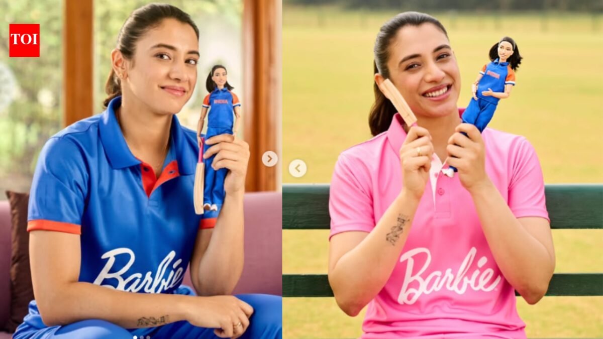 Mandhana honored with one-of-a-kind Barbie doll ahead of International Women's Day