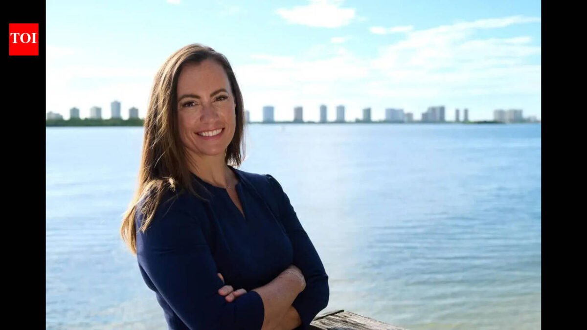 Mar-a-Lago turns red and blue? Emily Gregory defeats Republican in Florida home of Trump estate