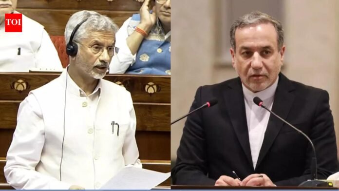 Middle East crisis: Jaishankar holds 'detailed talks' with Iranian Foreign Minister Araghchi

