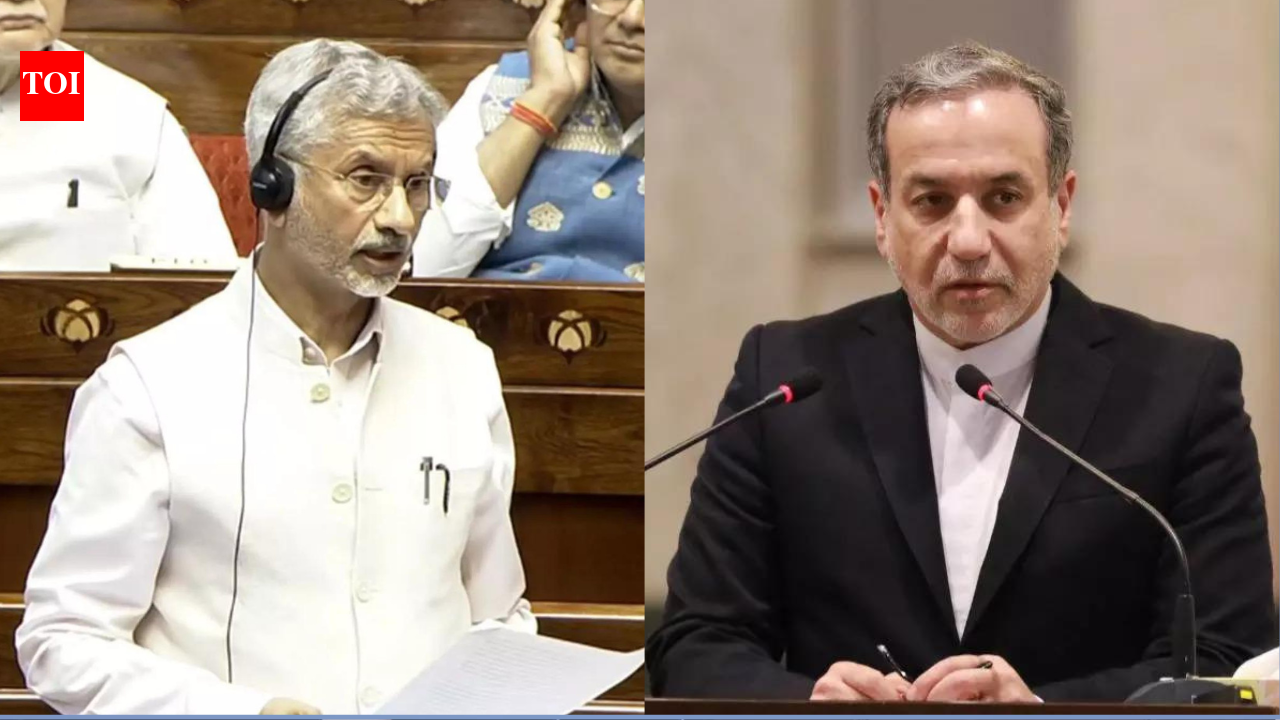 Middle East crisis: Jaishankar holds 'detailed talks' with Iranian Foreign Minister Araghchi