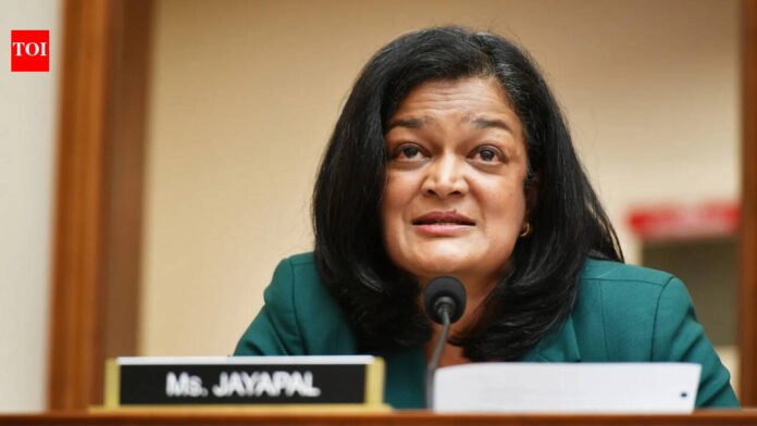 'Need to be prosecuted': Indian-American congresswoman calls for compensation for immigrants 'traumatized' by ICE crackdown

