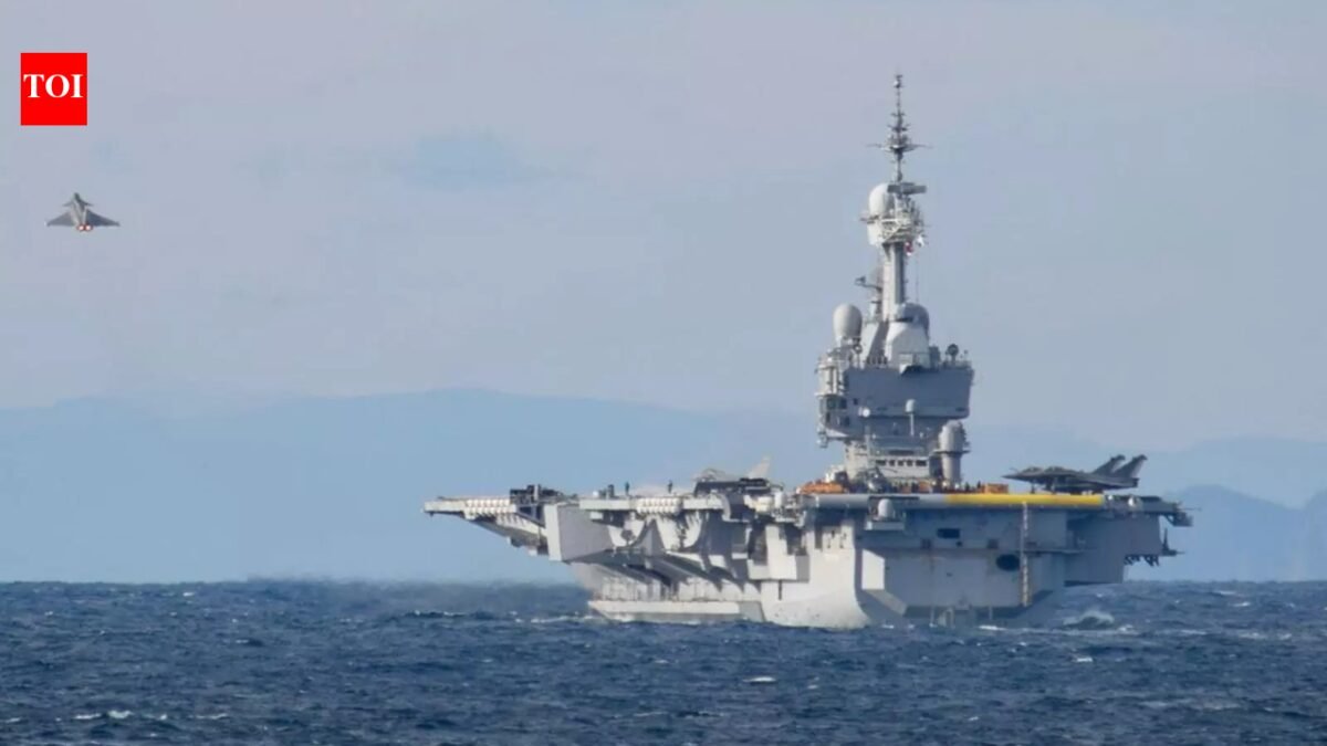 Officer's Strava activity reveals French aircraft carrier's location in eastern Mediterranean