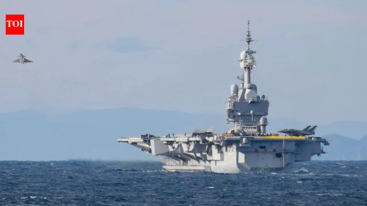Officer's Strava activity reveals French aircraft carrier's location in eastern Mediterranean