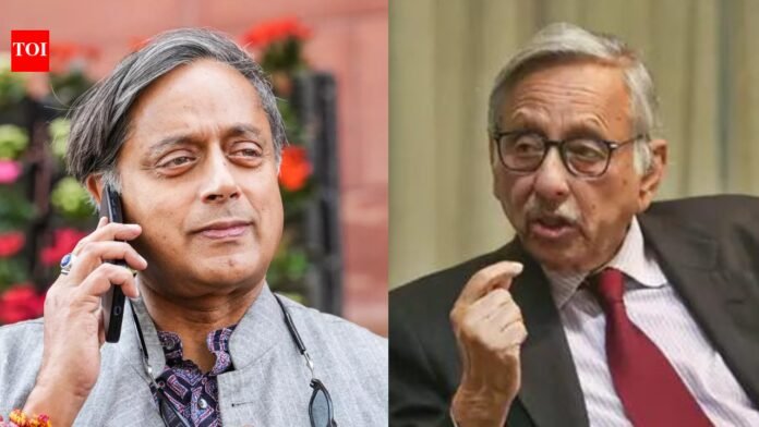 'Parting ways': Mani Shankar Aiyar, Shashi Tharoor clash in bitter open letter war

