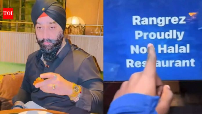 'Police refused to help': Indian-Sikh restaurant owner Harman Kapoor speaks out amid 'not halal' controversy after release

