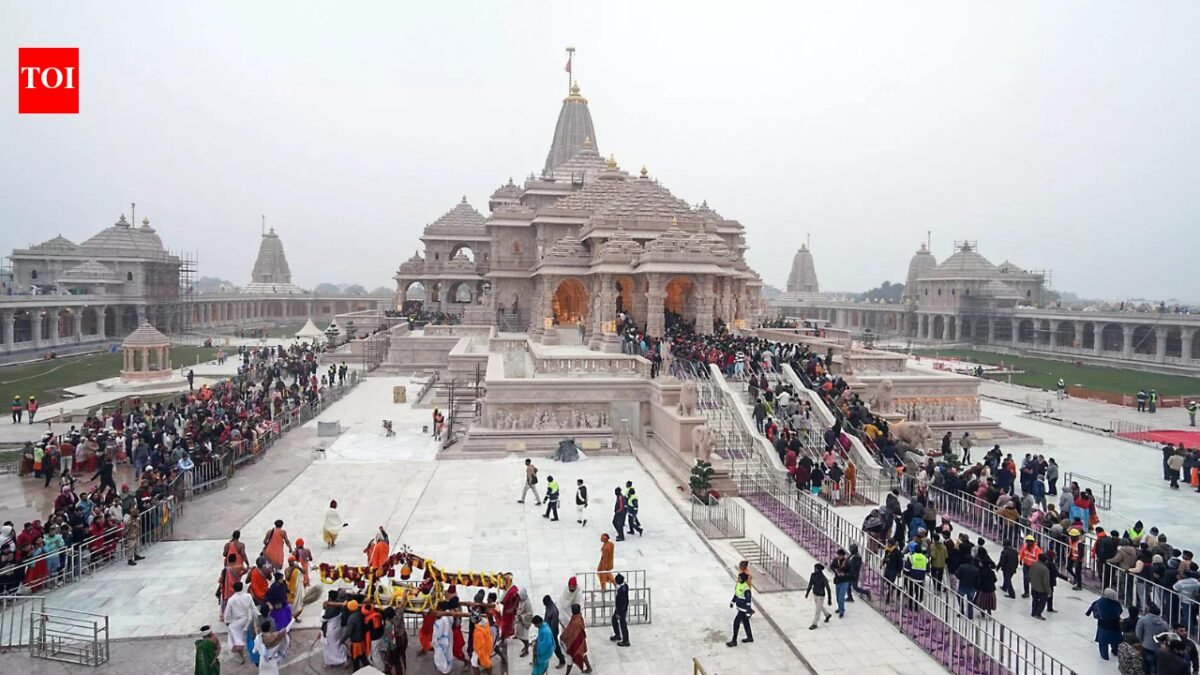 Preparations begin for flag hoisting on top of 6 sub-temples of Ram Janmabhoomi complex