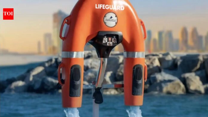 Robots that can tow 500kg: Dubai deploys AI drones and water rescue robots on beaches to enhance coastal safety

