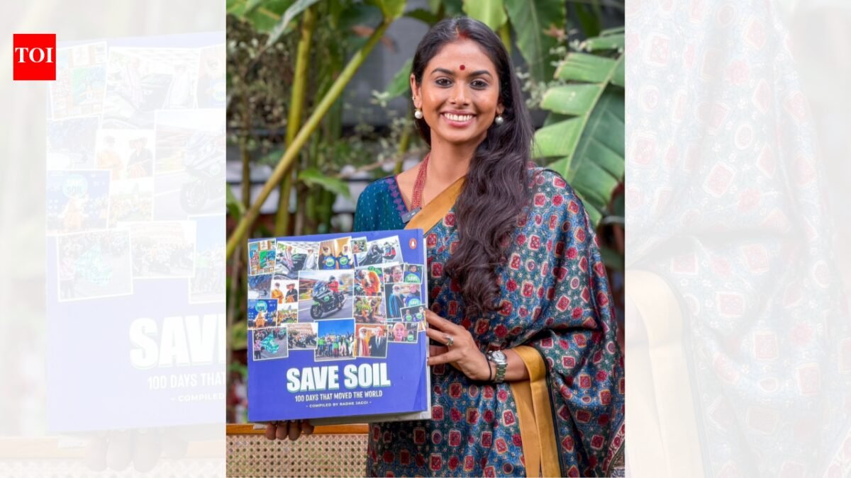 'Saving the soil: 100 days that moved the world': Sadhguru's daughter Radhe Jaggi launches new book