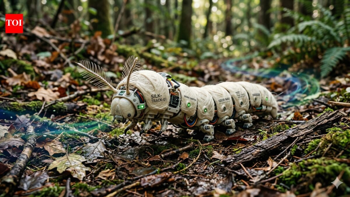 Scientists build a scent-tracking robot inspired by silkworms that can locate survivors in disaster zones