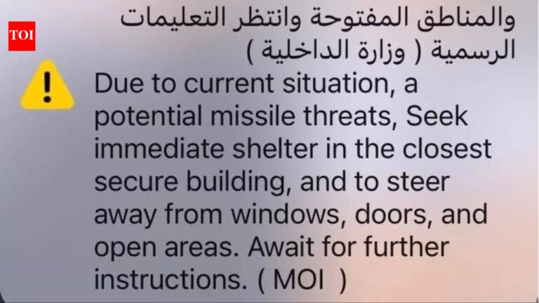 ‘Seek asylum now’: UAE issues emergency alert to residents amid ‘missile threat’ and escalating conflict between Iran, US, Israel