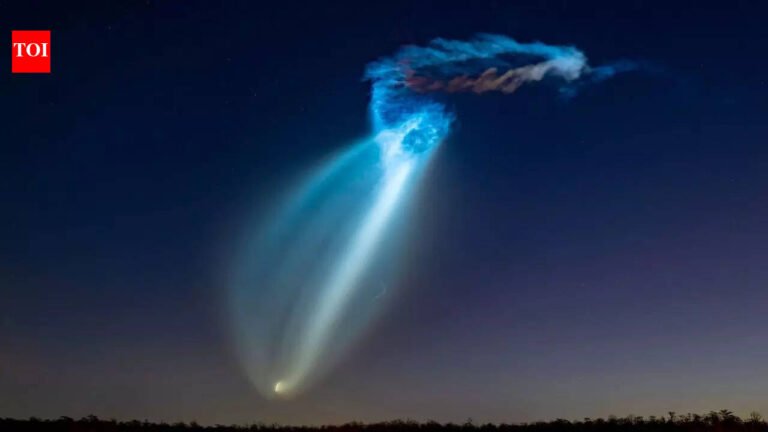 Space jellyfish: A SpaceX rocket launch created a “space jellyfish” effect in the Florida sky during the Falcon 9 mission carrying 29 Starlink satellites