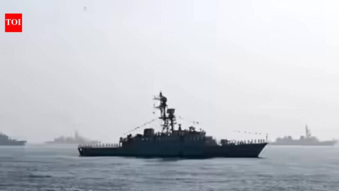 Stranded Iranian navy ship crew flies out of Kochi

