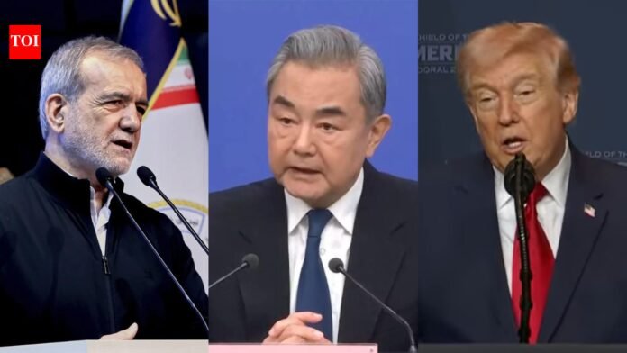 'Strong fists don't mean strong reasons': China warns Iran against interference and regime change

