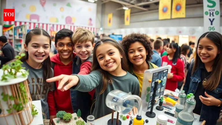 Students showcase STEM projects at Amazon Think Big Science Carnival in Navi Mumbai